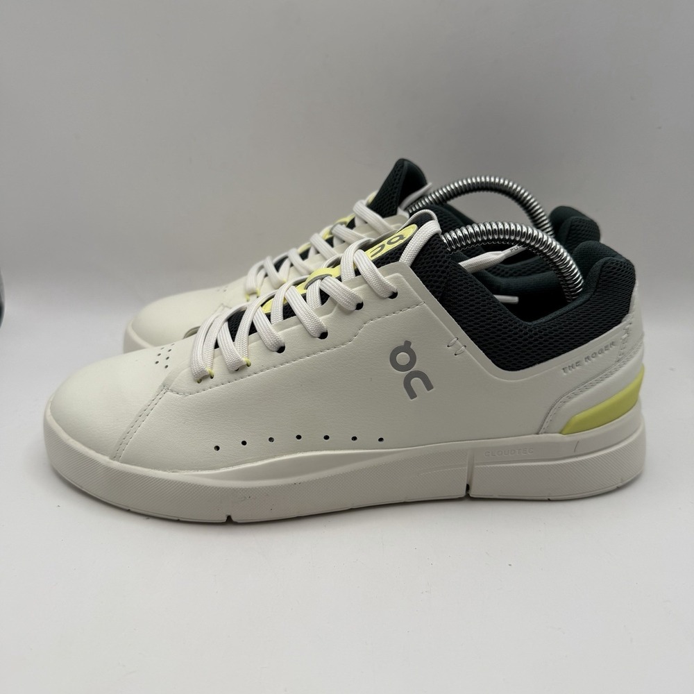 On The Roger Advantage Ivory Evergreen 3MD10642491 Men's Size 7.5 New